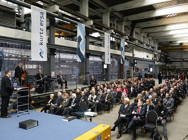 Mit einem Festakt im März 2015 eröffnete Kurtz Ersa seine SMART FOUNDRY in Hasloch
