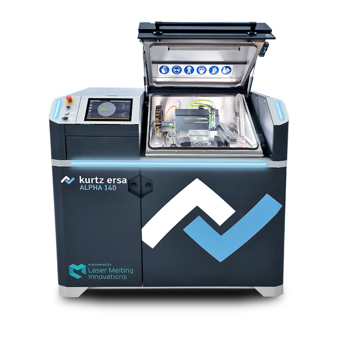 Alpha 140: integrierte Optionen Stickstoffgenerator und Pulverabsaugung