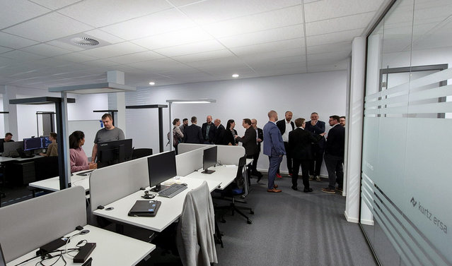 Blick ins Office des Software-Teams in Würzburg Blick ins Office des Software-Teams in Würzburg