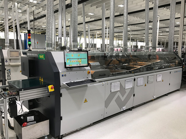 Ersa VERSAFLOW 3/66 in der Paramit-Produktion