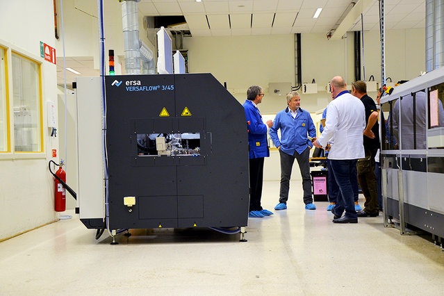 Die 1.000ste Ersa VERSAFLOW 3/45 in der NOTE-Produktion