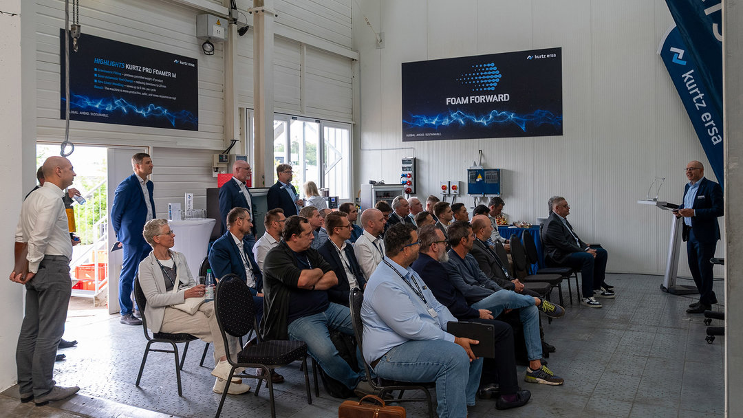 Begrüßungsworte von Andrea Carta und Thomas Mühleck zur Eröffnung der Kurtz Technology Days