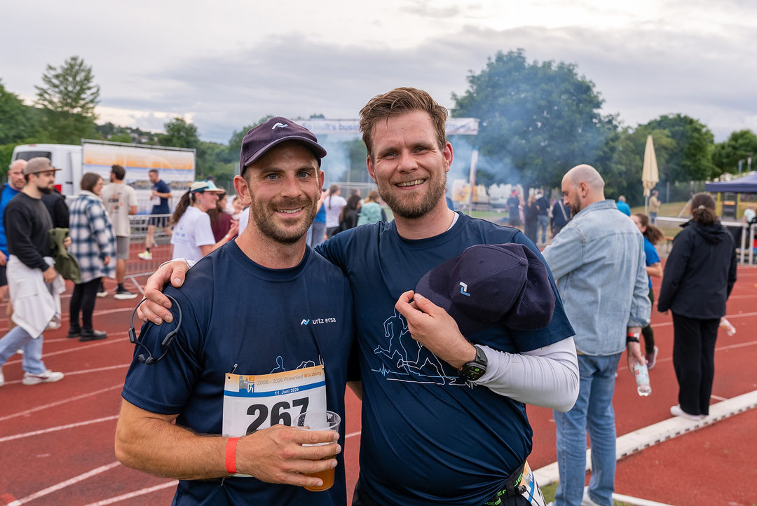 Gute Stimmung bei der Jubiläums-Auflage des Würzburger Firmenlaufs am 11. Juni 2026 Gute Stimmung bei der Jubiläums-Auflage des Würzburger Firmenlaufs am 11. Juni 2026