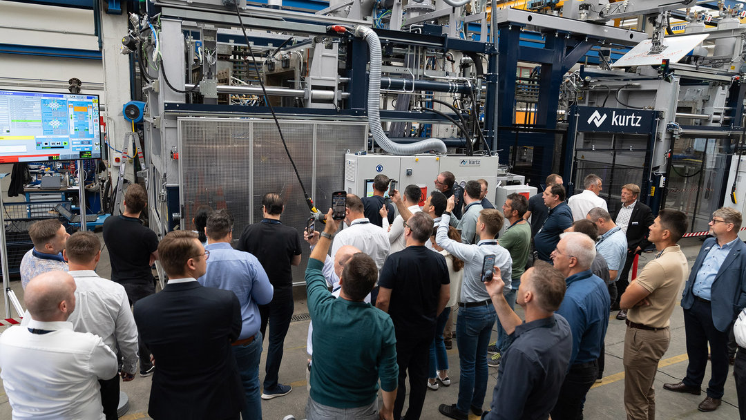 Großes Interesse an den Kurtz Neuheiten im Live-Betrieb