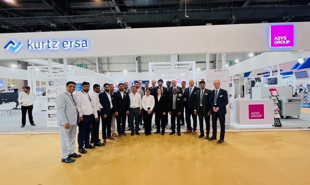 Das gemeinsame Messe-Team von Ersa, ASYS und Viscom