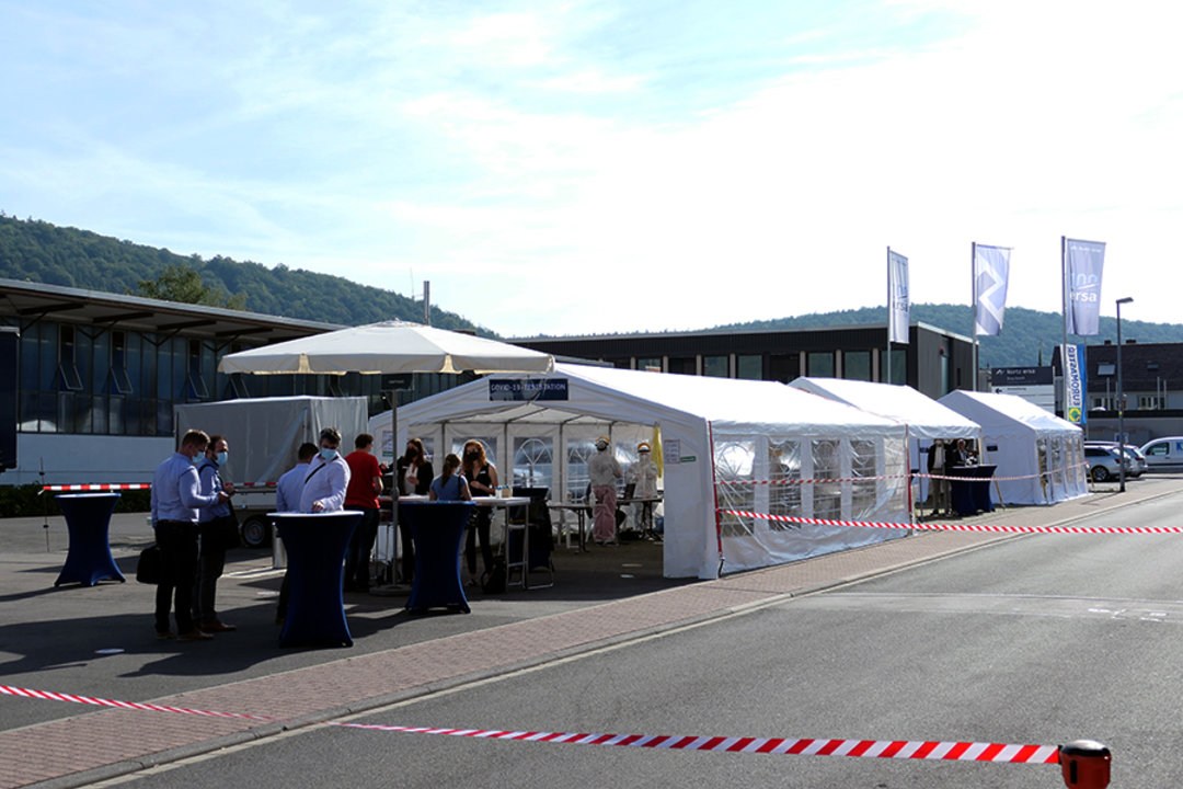 Perfekt vorbereitet für das Technologieforum mit umfassendem Hygienekonzept