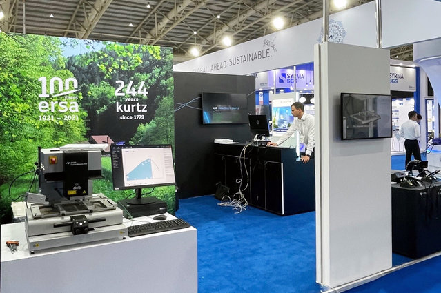 Ersa Tools präsentierte in Bangalore die IoT-Lötstation i-CON TRACE sowie das Reworksystem HR 500
