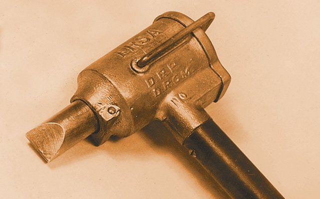 Legendär: der erste Lötkolben von Ersa: der H1 