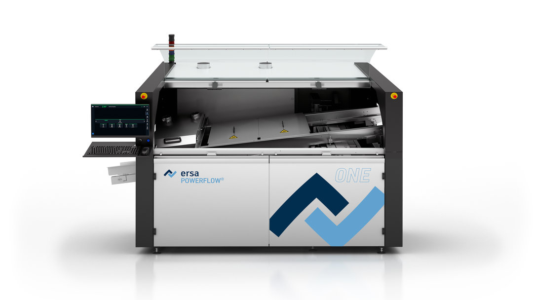 Ersa Wellenlötanlage POWERFLOW ONE - kompakte Bauweise Ersa Wellenlötanlage POWERFLOW ONE - kompakte Bauweise