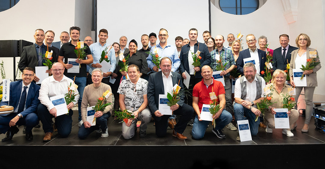 Betriebsjubilare: 10 Jahre im Unternehmen