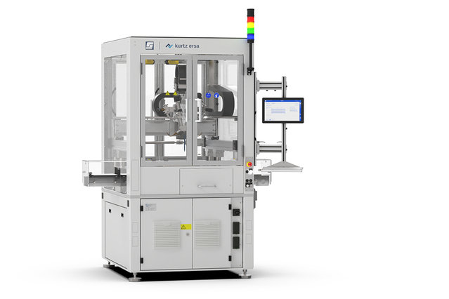 Dispenszelle zur Endmontage elektronischer Baugruppen