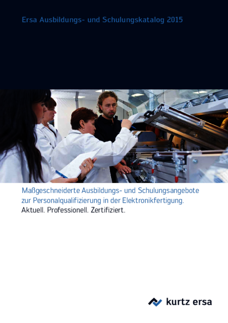 Ersa Schulungskatalog 2015