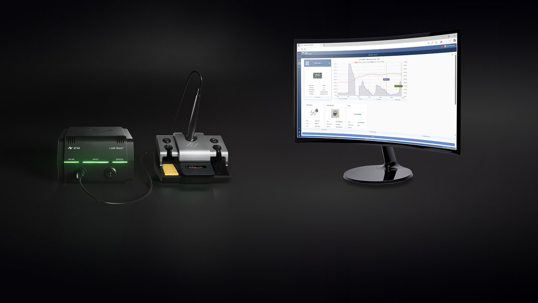 Echtzeitkommunikation zwischen Lötstation und kundenseitigem MES über IPC/CFX Echtzeitkommunikation zwischen Lötstation und kundenseitigem MES über IPC/CFX