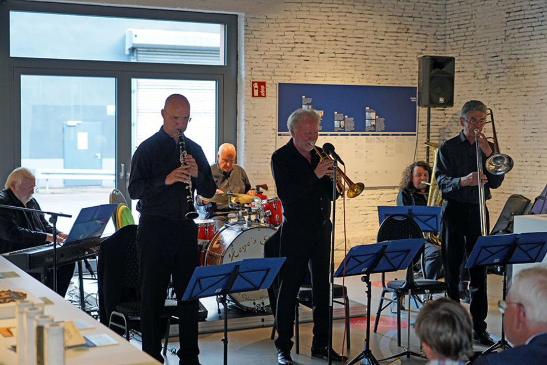 Jetzt wird gejazzt: Heye´s Society beim Reopening