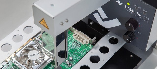 Rework out of the Box! Ersa Hybrid-Reworksystem HR 200 - so einfach kann Rework sein!
