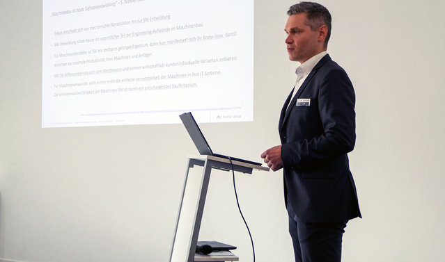 Co-Gastgeber in Würzburg: Dr. Sebastian Bauer, Chief Software Officer im Kurtz Ersa-Konzern Co-Gastgeber in Würzburg: Dr. Sebastian Bauer, Chief Software Officer im Kurtz Ersa-Konzern