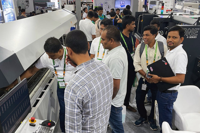 Productronica 2025 im Bangalore International Exhibition Centre (BIEC)