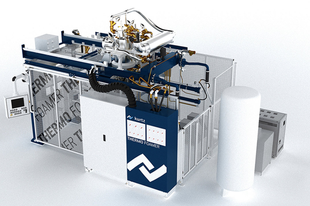 Der THERMO SELECT Prozess des Kurtz Formteilautomaten stellt Premiumoberflächen her und erlaubt durch geringe Schwindung auch das direkte Einsetzen von Spritzgusselementen