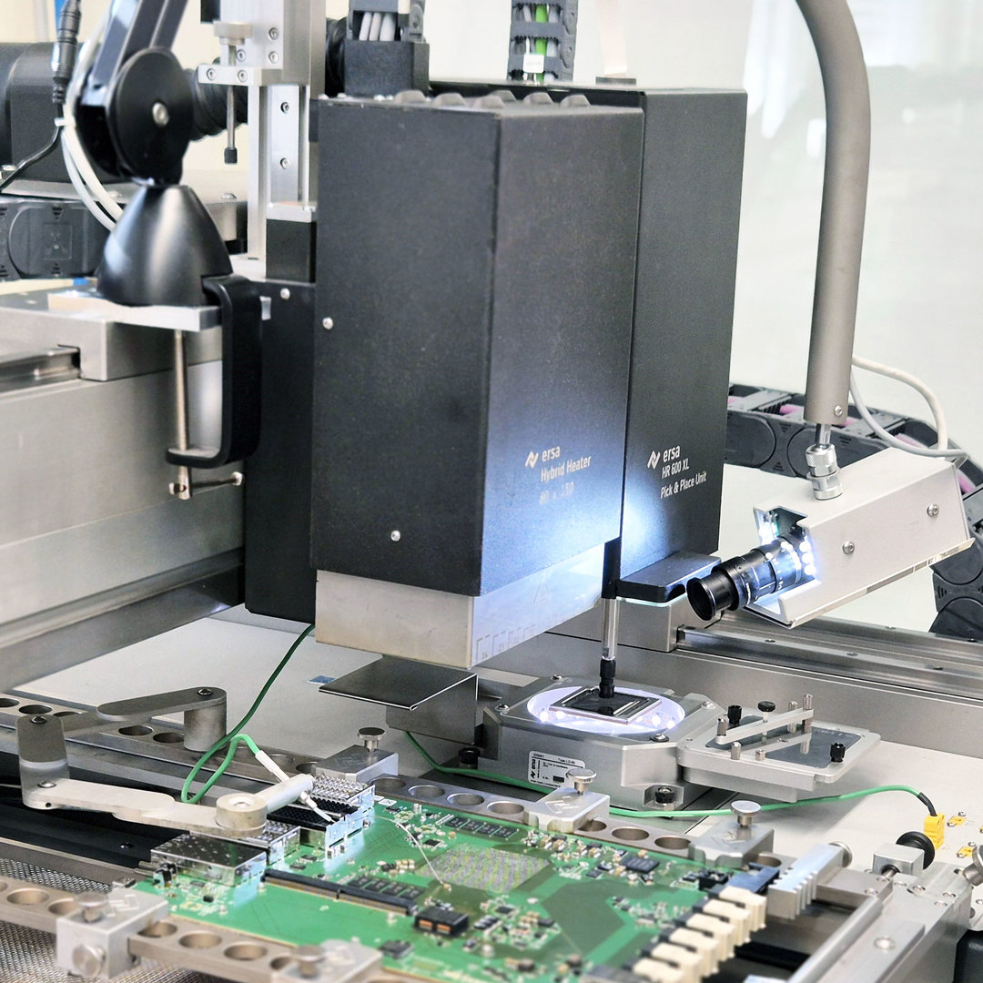 Automatisches BGA-Einlöten