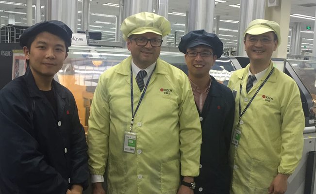 Kimball Electronics schätzt Ersa Produkt- und Serviceperformance im Reich der Mitte