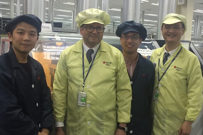Kimball Electronics schätzt Ersa Produkt- und Serviceperformance im Reich der Mitte