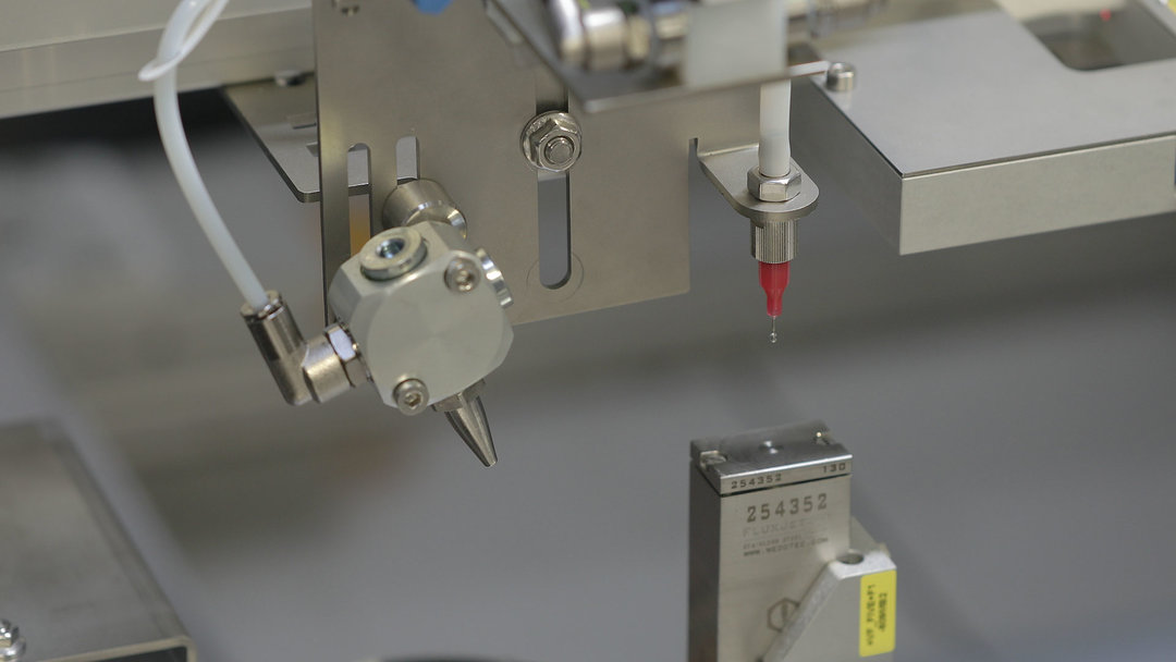 Automatische Fluxdüsenreinigung