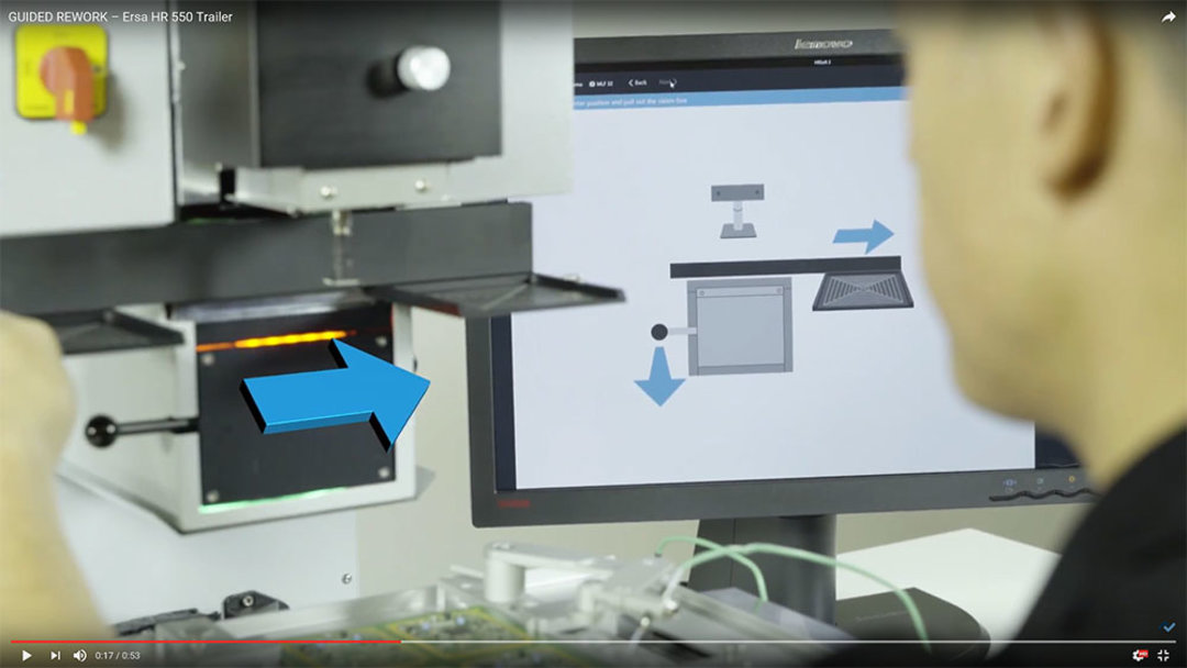 GUIDED REWORK: Ersa HR 550 Video