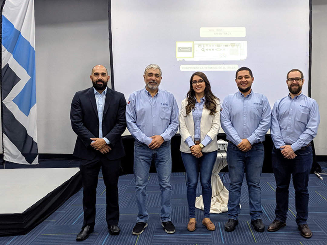 Verantwortlich für das 2-Tages-Techseminar in Mexiko: das Team von Kurtz Ersa México, S.A. de C.V. Verantwortlich für das 2-Tages-Techseminar in Mexiko: das Team von Kurtz Ersa México, S.A. de C.V.