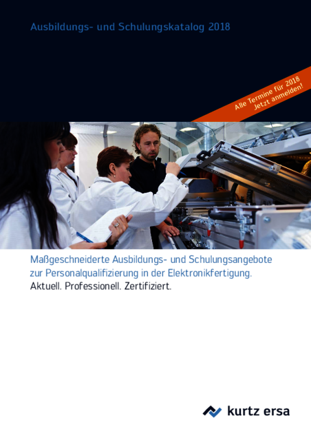 Ersa Schulungskatalog 2018
