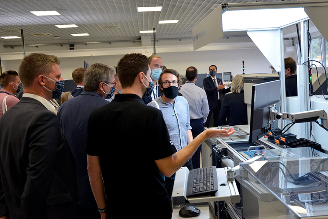 Auch die Themen Qualitätssicherungsprozesse und Automatisierungslösungen konnten beim Ersa Technologieforum live begutachtet und diskutiert werden