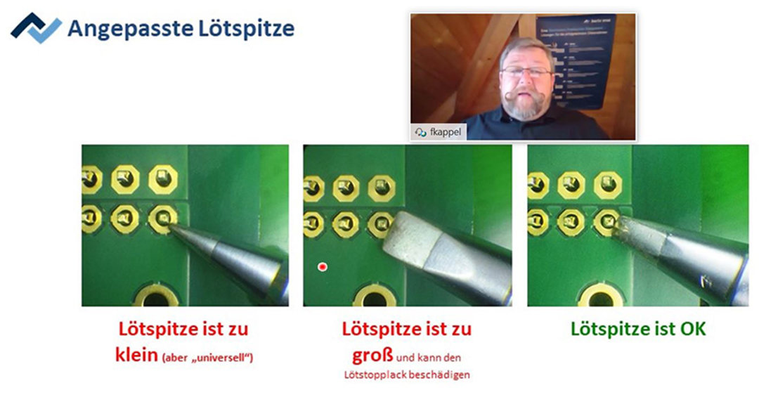 Wichtigste Entscheidung nach Auswahl des Lötkolbens: die Lötspitze