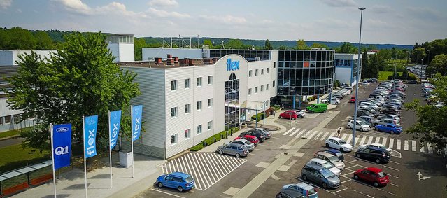 Außenansicht von Flex in Zalaegerszeg in Ungarn