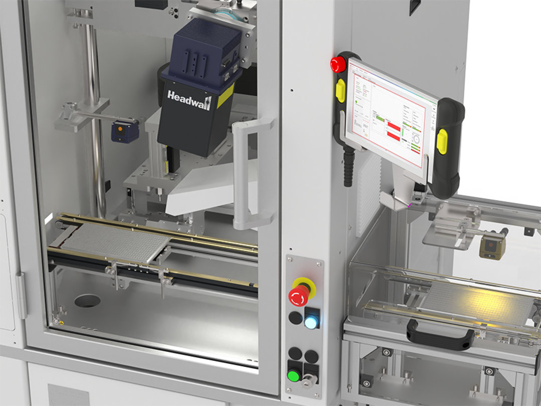 Innenansicht der HSI-Station von SCHILLER AUTOMATION