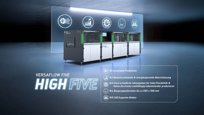 Ersa VERSAFLOW FIVE - HIGH FIVE für ultimatives Selektivlöten