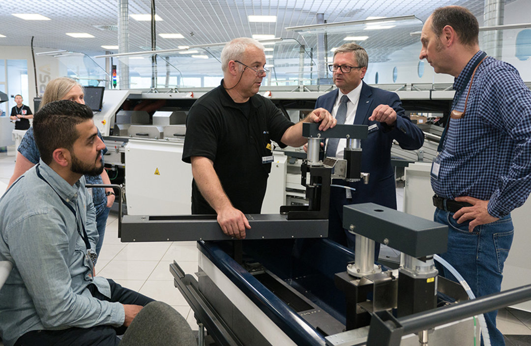 Von der Theorie zur Praxis - Hands-on-Demonstrationen im Ersa Demo-Center