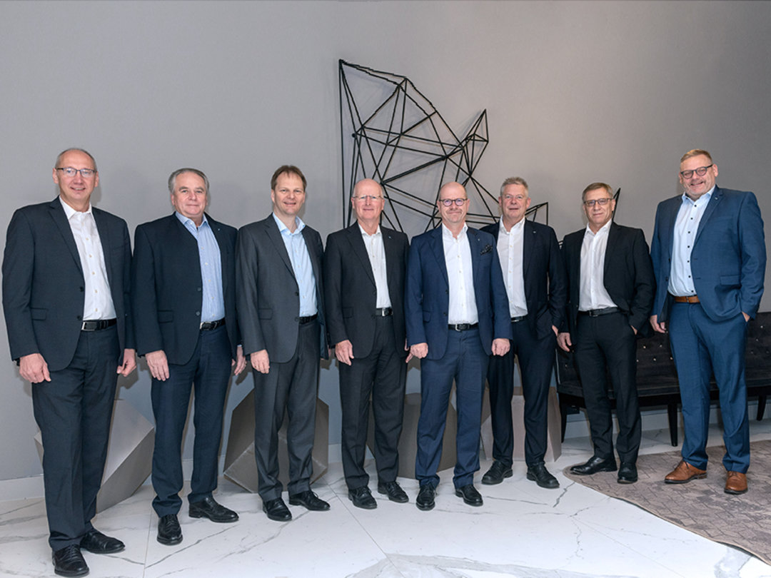 Neu aufgestellt – das Global Board von Kurtz Ersa (v.l.n.r.): Albrecht Beck, Präsident und COO Kurtz Ersa, Inc., Uwe Rothaug, Geschäftsführer Kurtz GmbH, Michael Fischer, Geschäftsführer Ersa GmbH, Michael Wenzel, Geschäftsführer Kurtz Ersa Automation Gmb