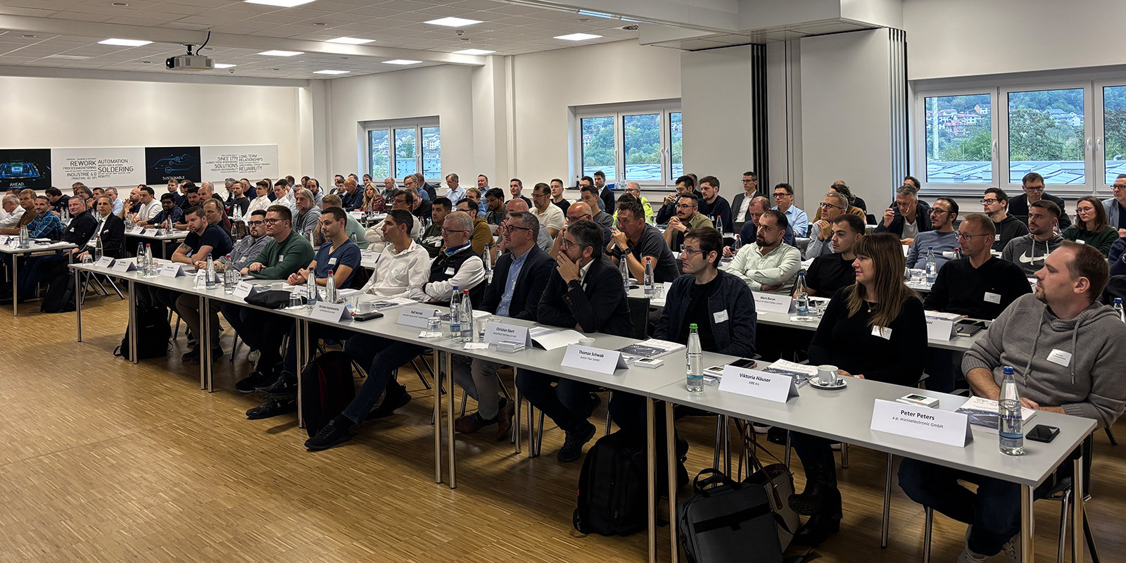 Fachtagung 2025 "Löten in der Elektronikfertigung" mit über 100 Teilnehmern Fachtagung 2025 "Löten in der Elektronikfertigung" mit über 100 Teilnehmern