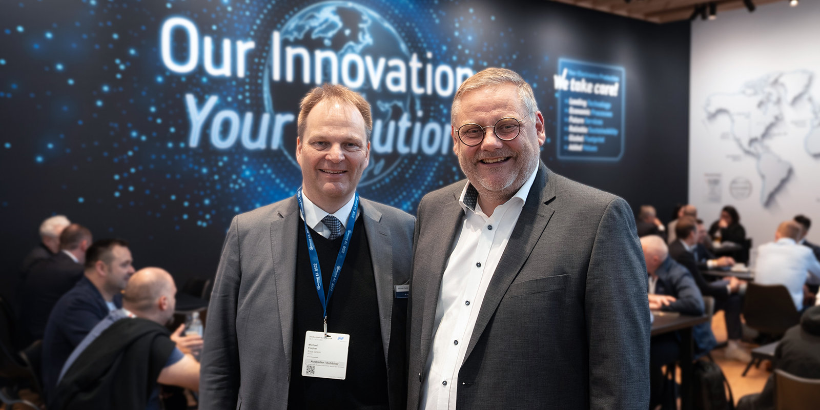 Dr. Michael Fischer und Thomas Mühleck