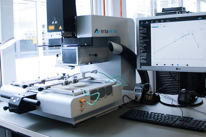 Anwenderbericht InnoSent: Ersa HR 550 bringt Präzision und Zuverlässigkeit bei der Bestückung von Prototypenboards