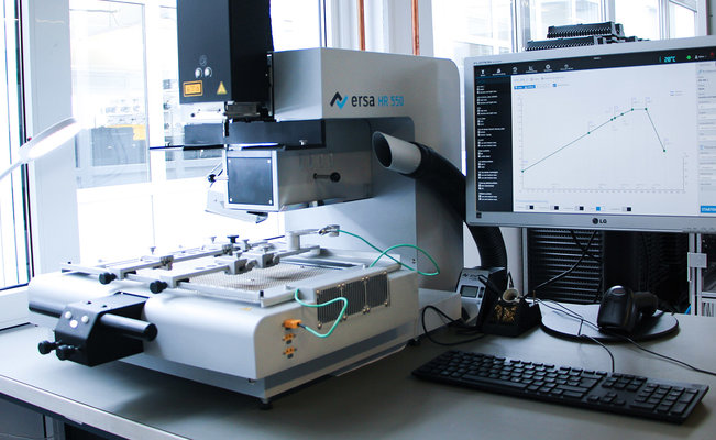 Anwenderbericht InnoSent: Ersa HR 550 bringt Präzision und Zuverlässigkeit bei der Bestückung von Prototypenboards