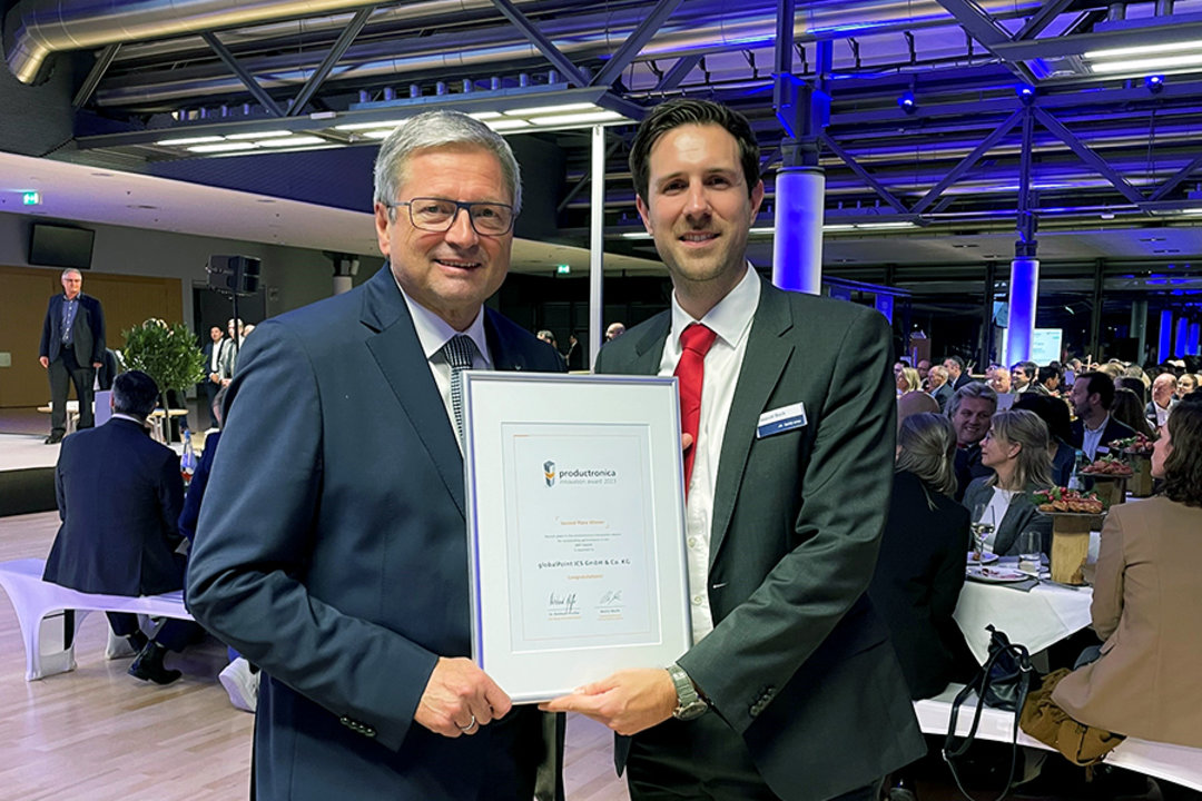 Für seine innovative Messelektronik horus® wurde globalPoint beim „productronica innovation award“ mit einem hervorragenden zweiten Platz ausgezeichnet