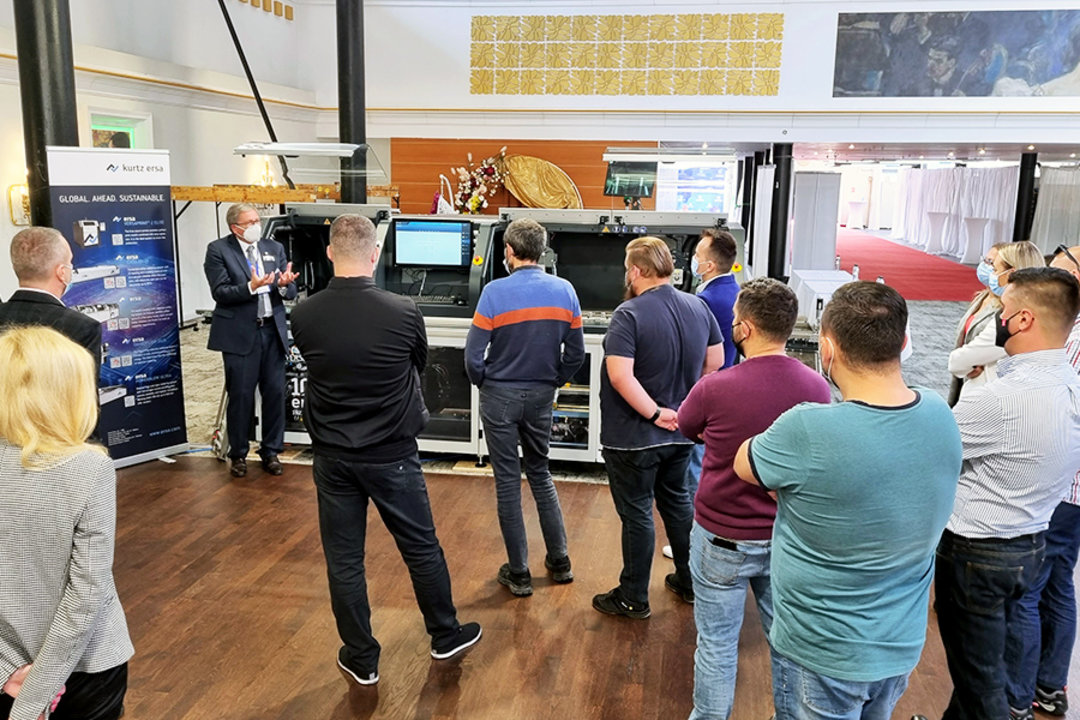 Technologietage beim rumänischen Partner EEE SA in Timisoara Technologietage beim rumänischen Partner EEE SA in Timisoara