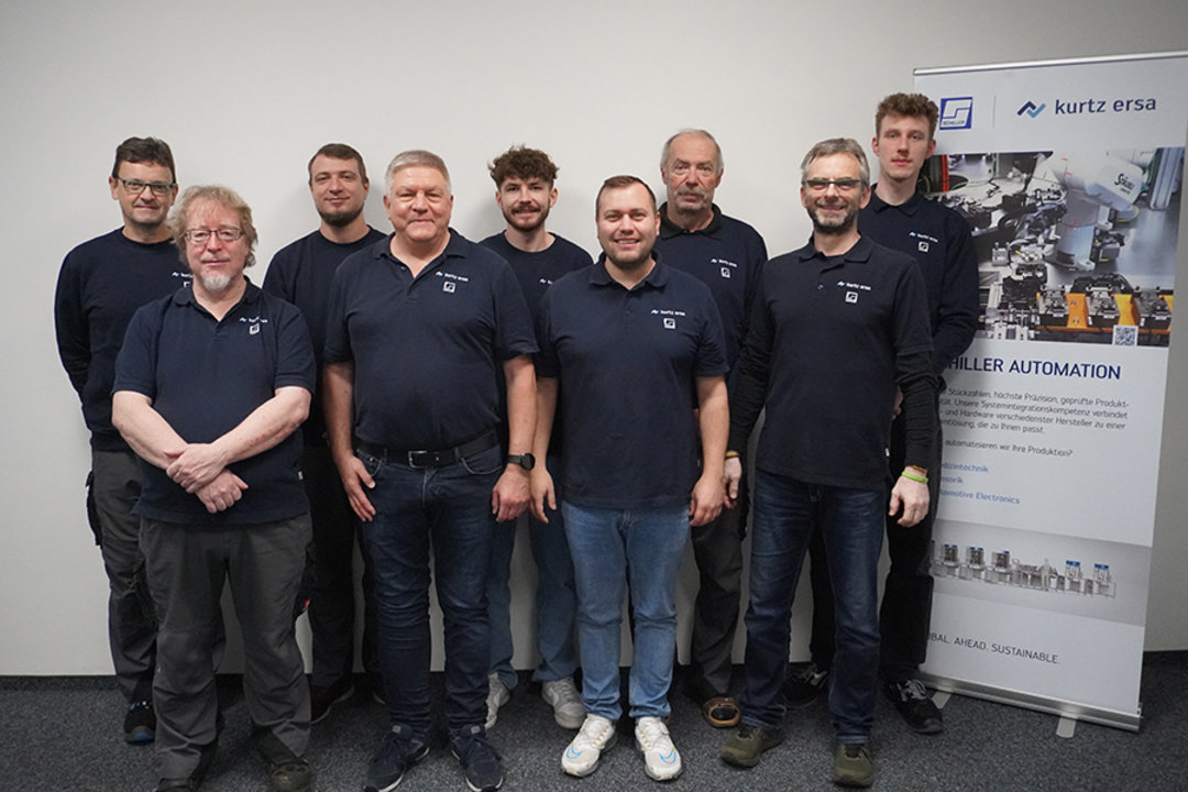Das Service-Team von SCHILLER AUTOMATION Das Service-Team von SCHILLER AUTOMATION