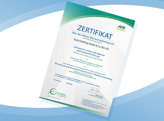 Nachhaltige Partner in puncto IT: AfB und Kurtz Ersa