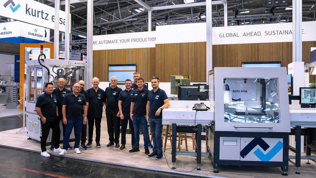 Das automatice Messeteam von Kurtz Ersa und Vision4Quality