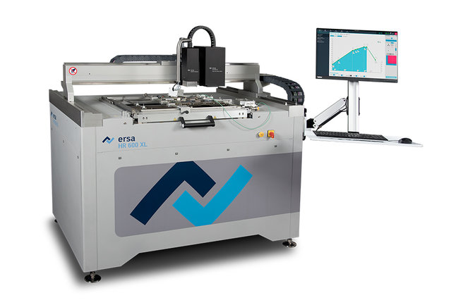 HR 600 XL: Mit einer aktiven Heizfläche von 625 x 625 mm und einer verarbeitbaren Leiterplattenstärke von bis zu 10 mm gelingt die professionelle Reparatur an XL-Boards