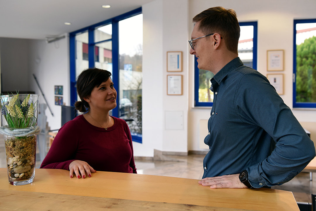 Im Gespräch mit CHR-Kollegin Corinna Sommer, die Sebastian Fleck während der Anfangszeit begleitete Im Gespräch mit CHR-Kollegin Corinna Sommer, die Sebastian Fleck während der Anfangszeit begleitete
