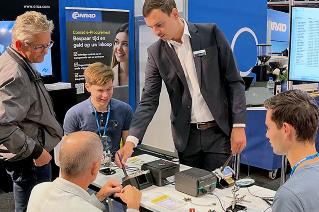 Erfolgreiche Ersa Messebeteiligung am Gemeinschaftsstand mit Conrad und Smans
