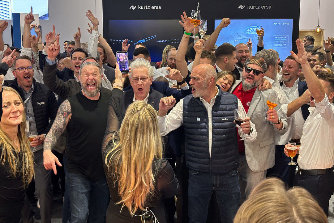 E wie Ersa, E wie Ekstase: ausgelassene Stimmung bei der Ersa Standparty E wie Ersa, E wie Ekstase: ausgelassene Stimmung bei der Ersa Standparty