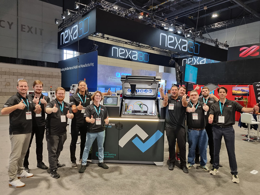 Kurtz Gemeinschaftsstand auf der IMTS (Chicago) mit Alpha 140